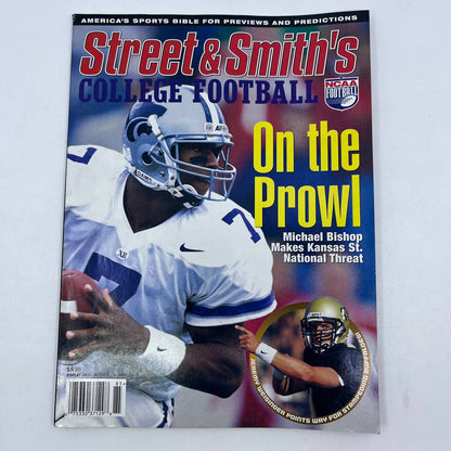 1998 Street & Smith’s College Football Yearbook Magazine Michael Bishop KS TH6