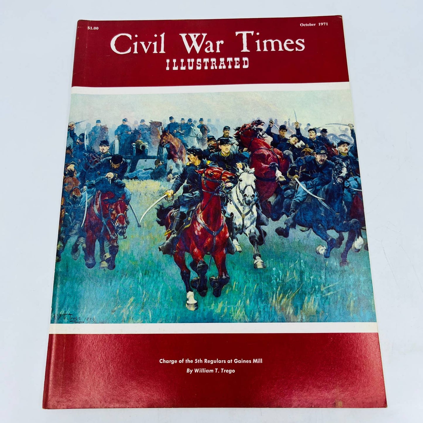 Vintage Civil War Times Illustrated October 1971 The Knoxville Campaign