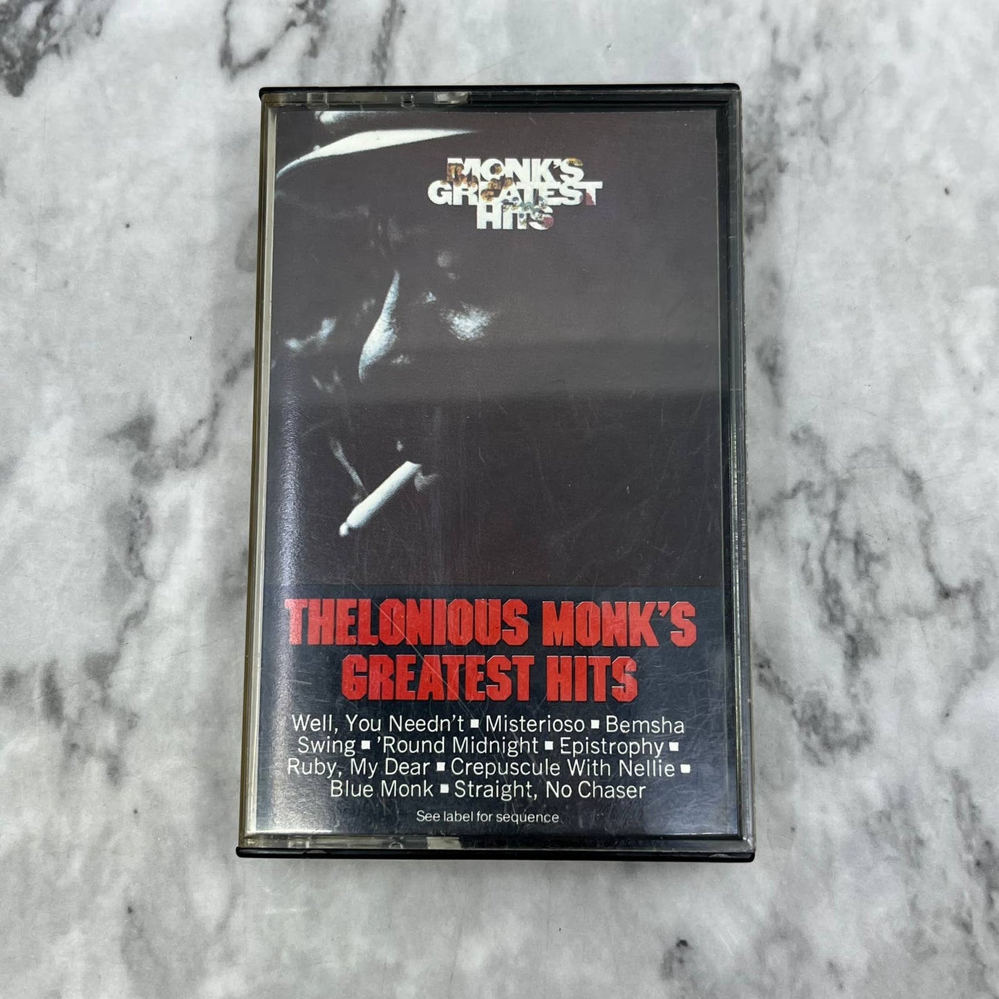 Thelonious Monk's GREATEST HITS Cassette Tape TD9-59