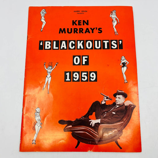 Ken Murray's Blackouts of 1959 Souvenir Program TA8
