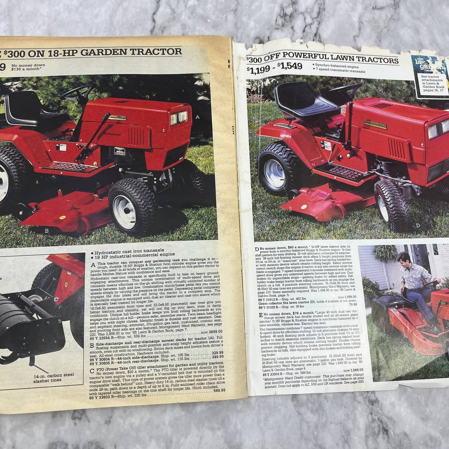 Montgomery Ward 1985 Summer Values Catalog Original S3