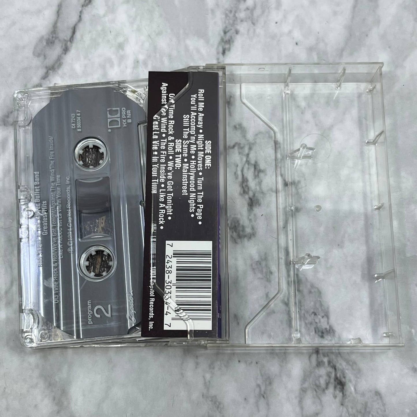 Bob Seger Greatest Hits Cassette Tape TJ6-77