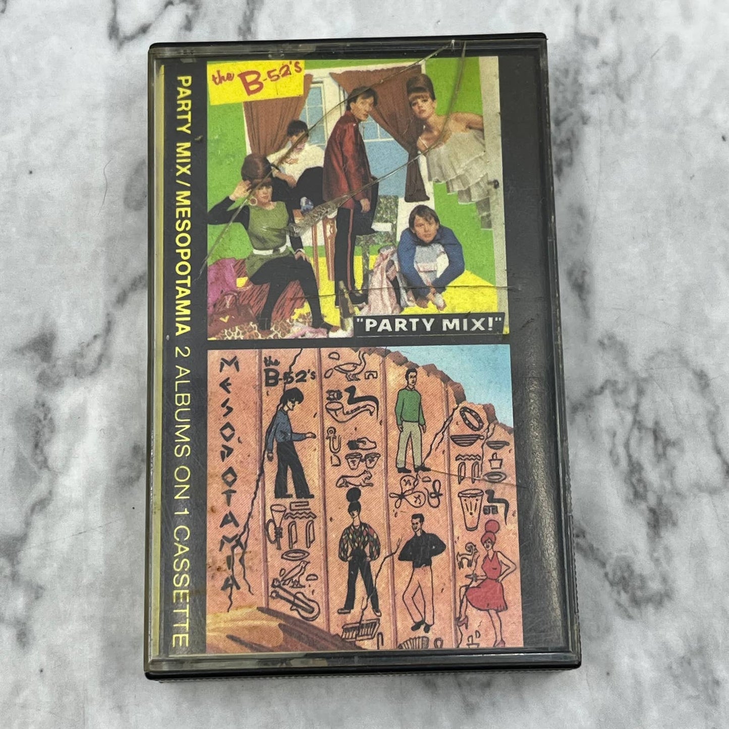 The B52's Party Mix Mesopotamia Cassette Tape TI1-38
