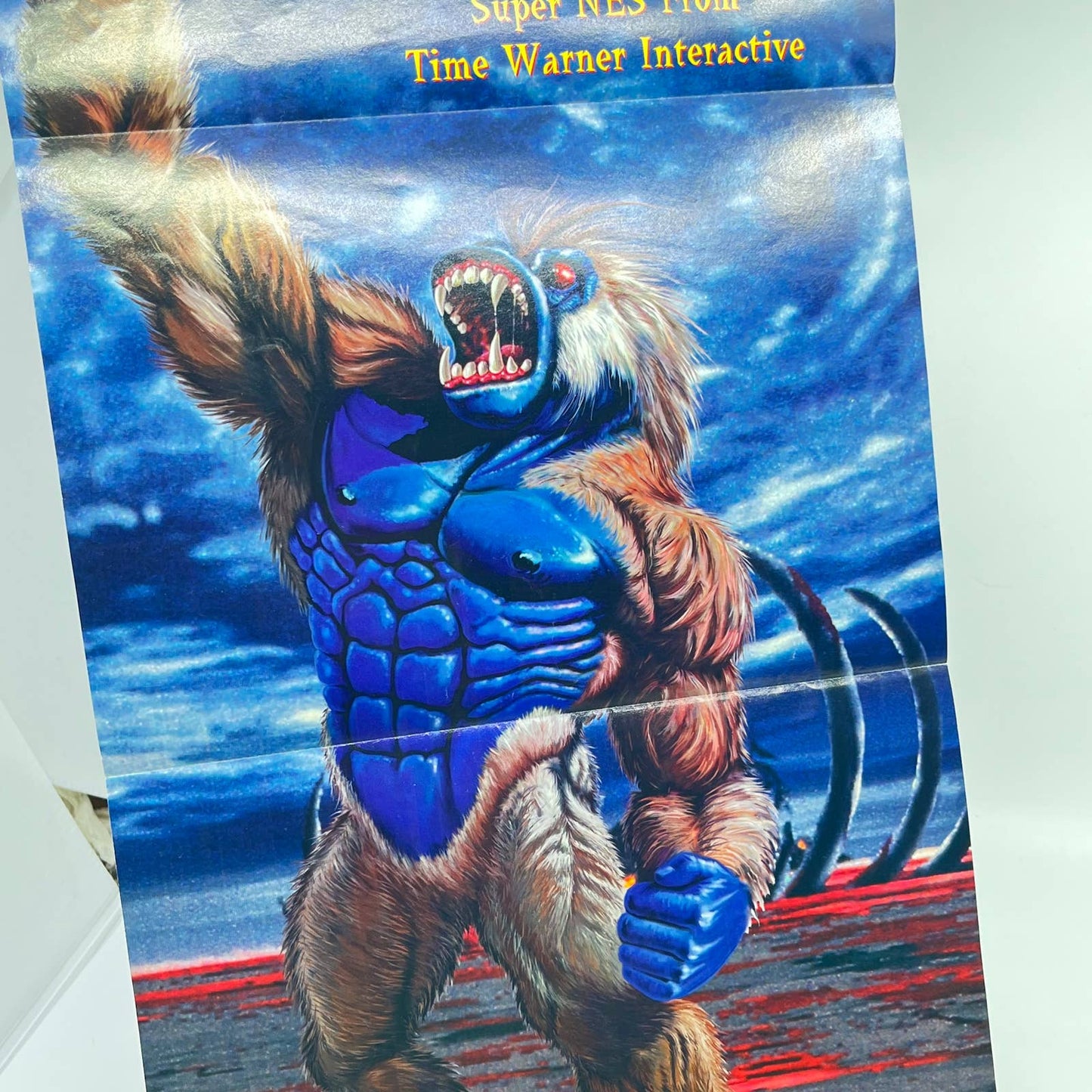 Nintendo Power Issue 73 WeaponLord SNES, Has Poster TE9
