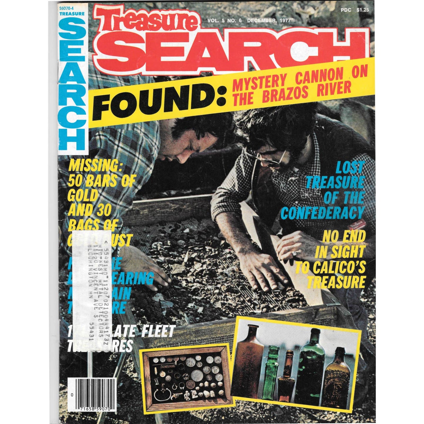 Treasure Search Magazine - Treasure Hunting Metal Detecting Dec 1977 M3