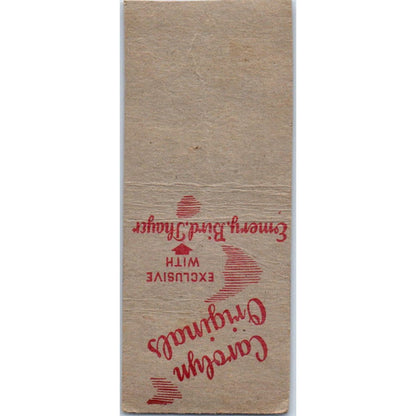 The Patio Emery, Bird, Thayer Kansas City MO Advertising Matchbook Cover SA9-M2