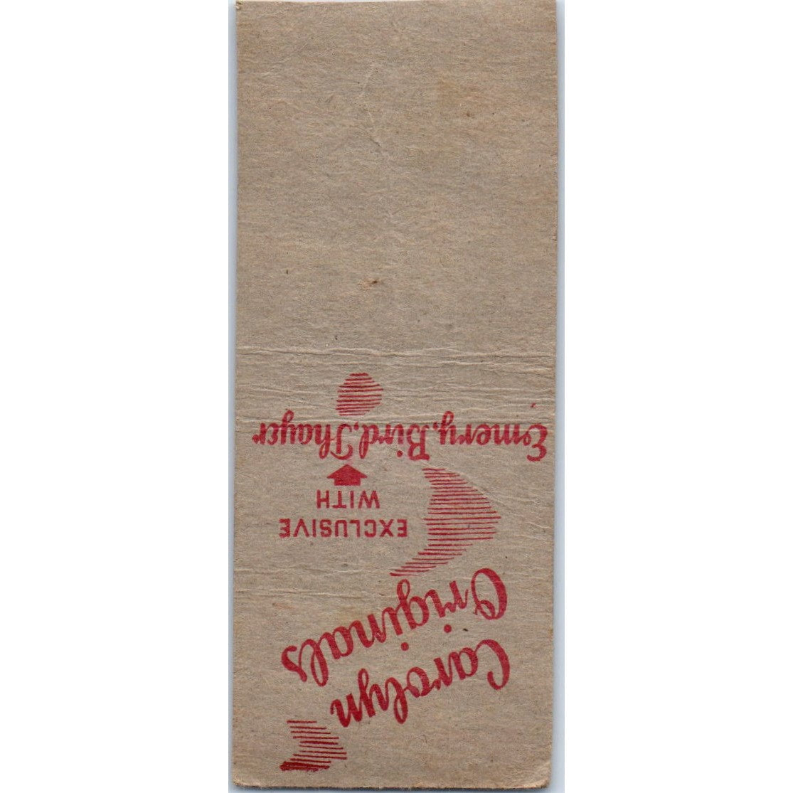 The Patio Emery, Bird, Thayer Kansas City MO Advertising Matchbook Cover MM8-5