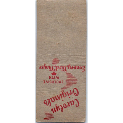 The Patio Emery, Bird, Thayer Kansas City MO Advertising Matchbook Cover MM8-5