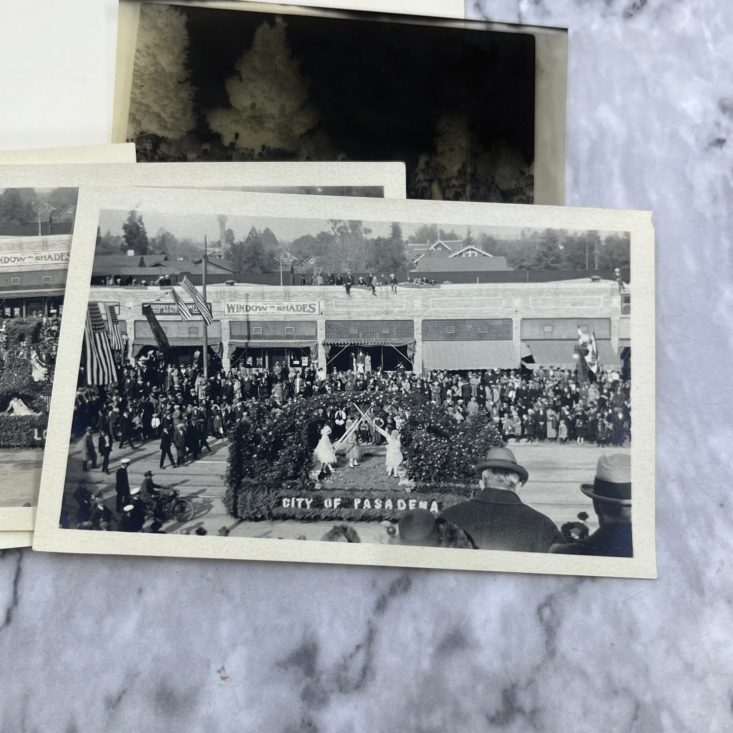 1930s Collection of Photos From New Year’s Day Flower Parade Pasadena CA P5-2