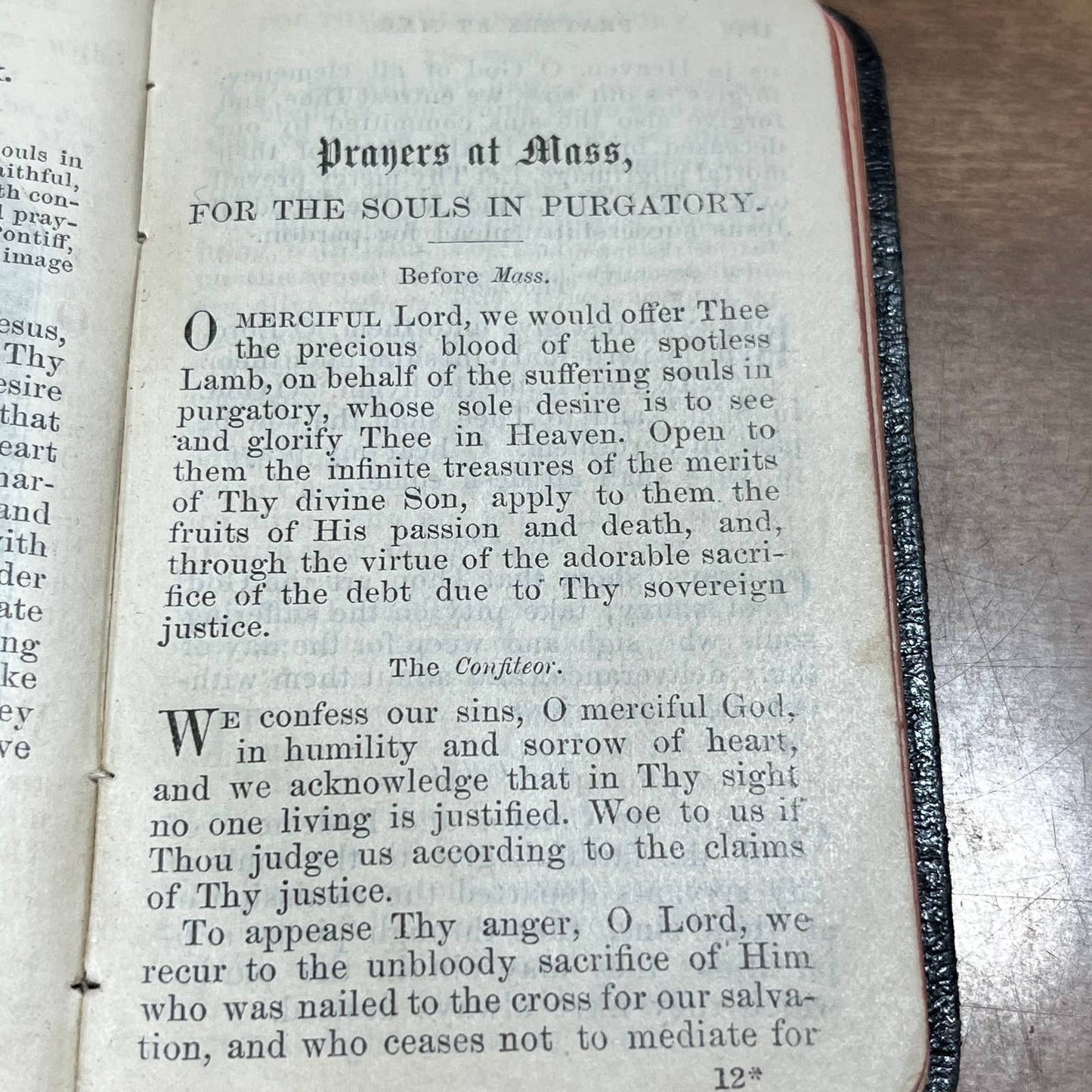 1909 IHS Leather Catholic’s Pocket Manual All Seeing Eye Winterberg NY TG6