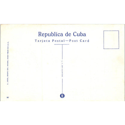 Entrance To The Port, Amphitheatre Havana Cuba Original Postcard TK1-P16