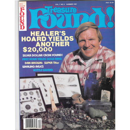 Treasure Found Magazine - Treasure Hunting Gold Metal Detecting Summer 1981 M4