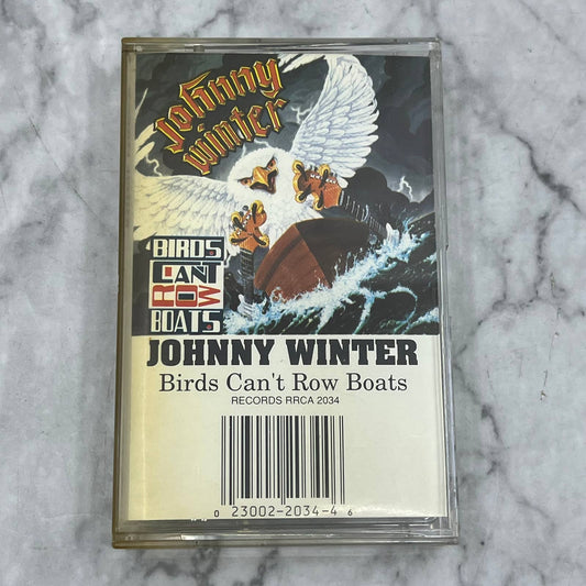 Johnny Winter Birds Can't Row Boats 1988 Relix Records Cassette Tape TF6-23