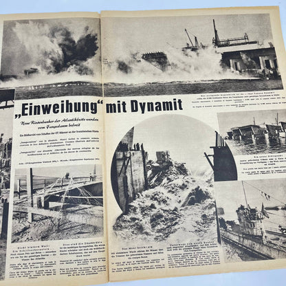 WWII Kölnische Illustrated German Newspaper Feb 25 1943 Africa Theater FL3