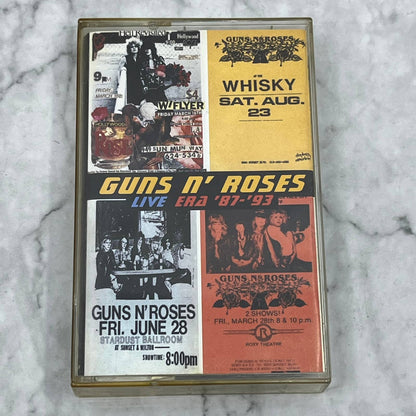 Guns N' Roses – Live Era '87-'93 TAPE CASSETTE AUDIO GUC Cassette Tape TB5-15