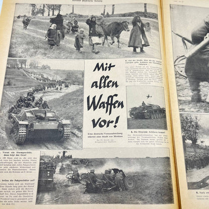 WWII Berliner Illustrated German Nazi Newspaper Nov 20 1941 Anti-Soviet FL3