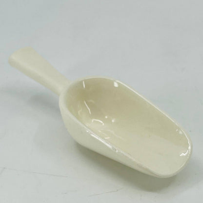 Vintage Miniature Ceramic Grain Scoop 3 1/2” SB1