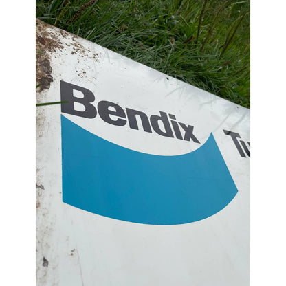 Vintage Bendix Brakes Tune-Up Headquarters Metal Wall Sign Man Cave GS1