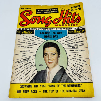 Elvis Presley Song Hits Magazine 1956 October Scarce BA2