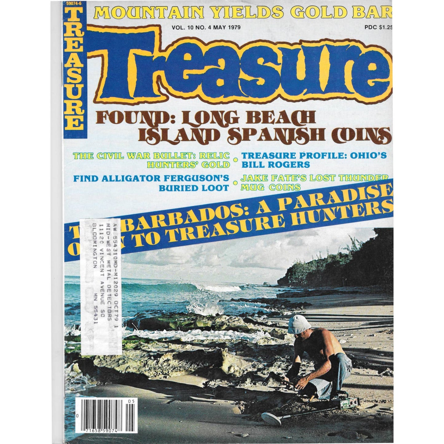 Treasure Magazine - Treasure Hunting Mines Buried Metal Detecting May 1979 MB3