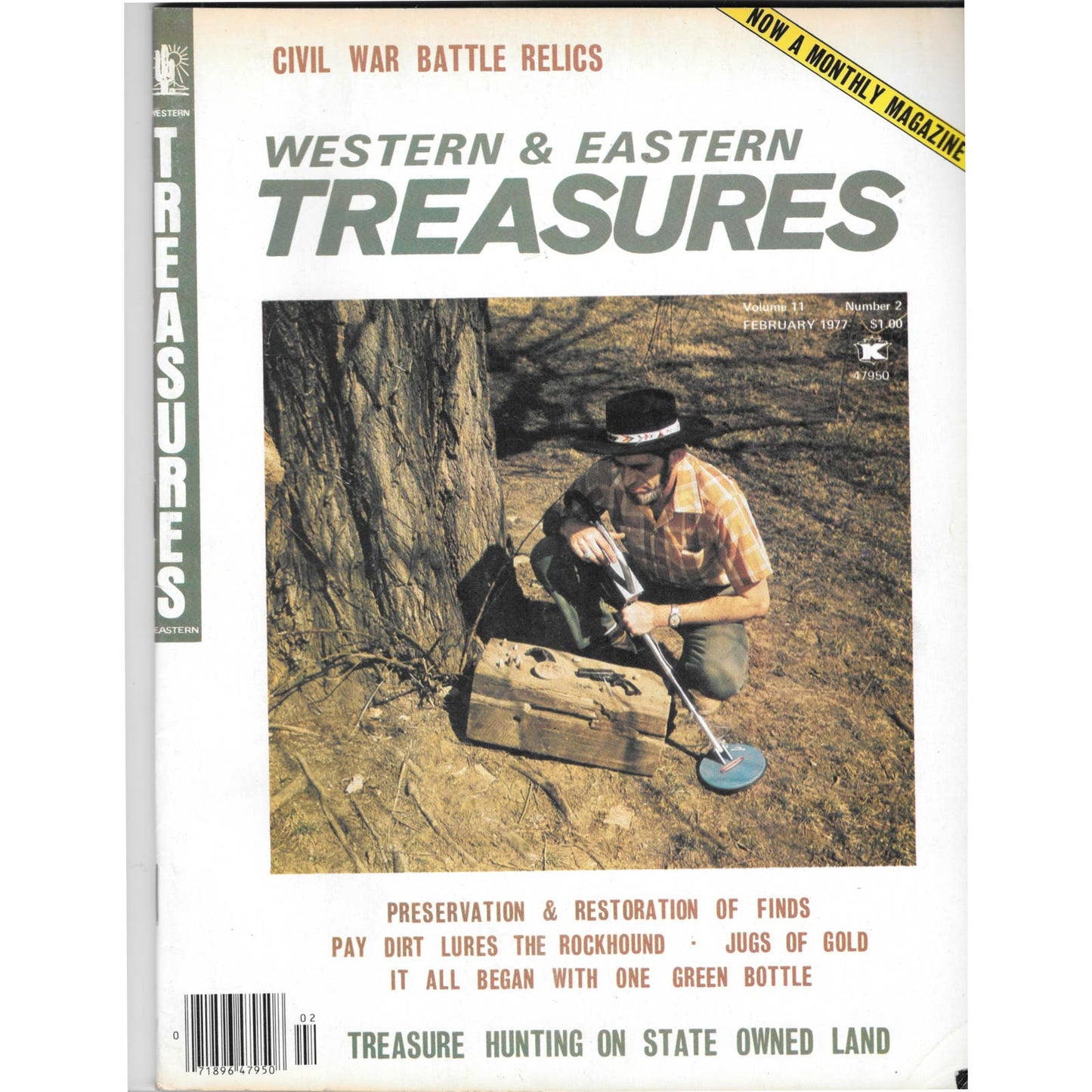 Western & Eastern Treasures Magazine - Gold Metal Detecting Feb 1977 M3