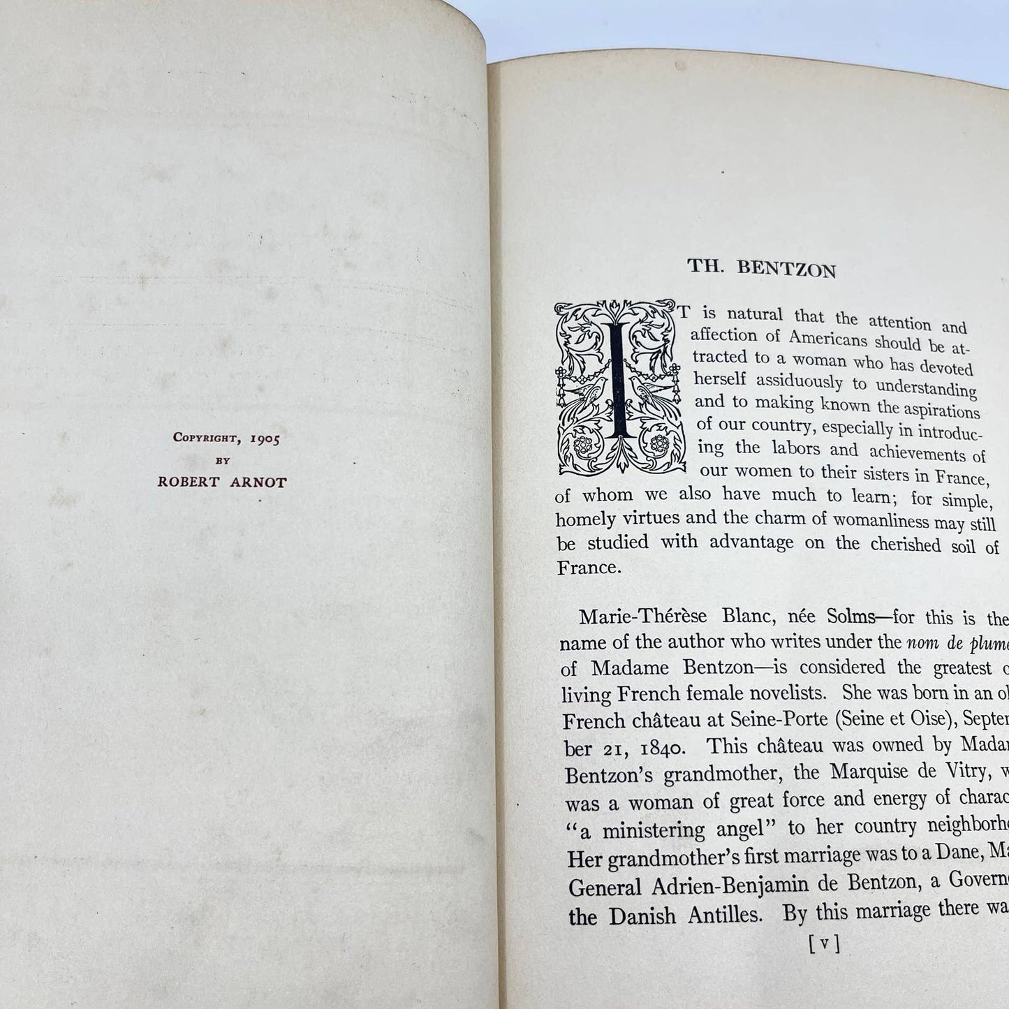 1905 The Immortals: Jacqueline - Masterpieces of Fiction Th. Benzton TF4