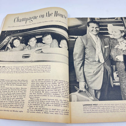 Vintage TV-Radio Album 1958 Magazine Arness Temple Garner Como Nelson TC6