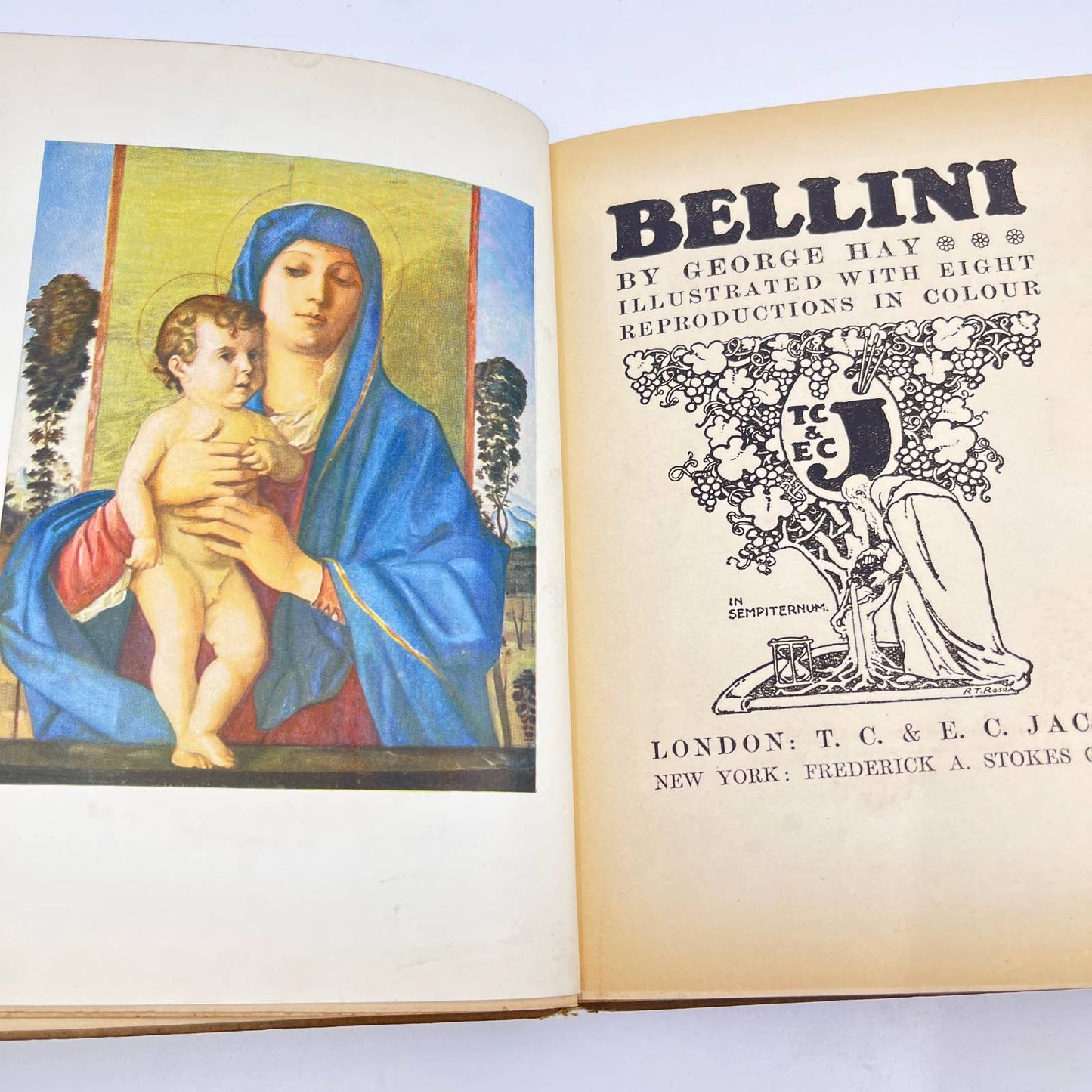 c1910 BELLINI Masterpieces in Color George Hay TE9