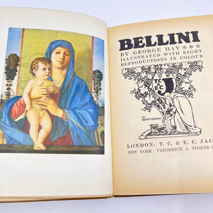 c1910 BELLINI Masterpieces in Color George Hay TE9