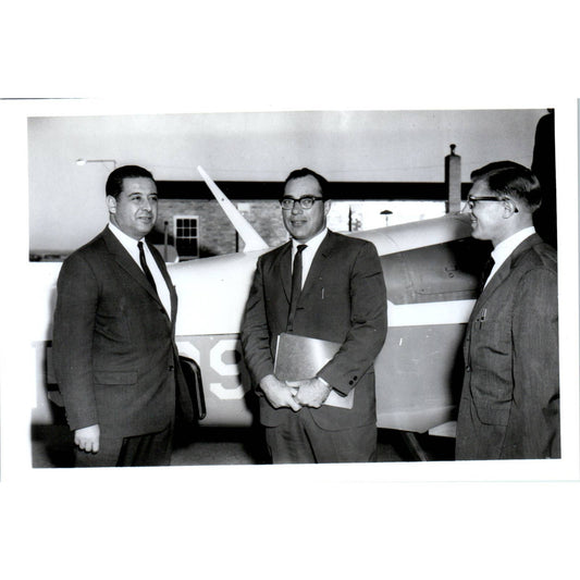 Bolivia Ambassador Sanjines-Goytia at Yankton College 1965 Original Photo TK1-P4