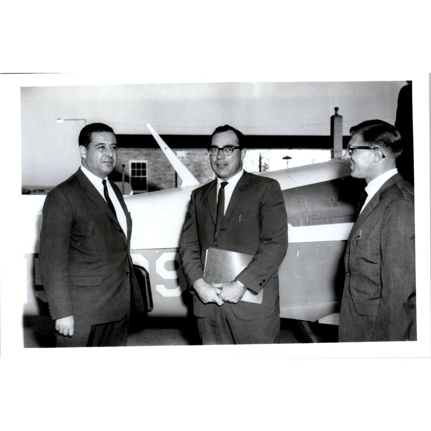 Bolivia Ambassador Sanjines-Goytia at Yankton College 1965 Original Photo B10