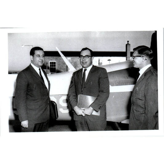 Bolivia Ambassador Sanjines-Goytia at Yankton College 1965 Original Photo B10