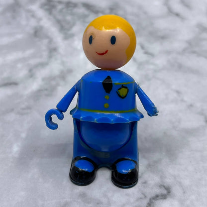 1969 J Chein Tweakie People Police Figure Tweakie-Toy Plastic Tweakies House SE6