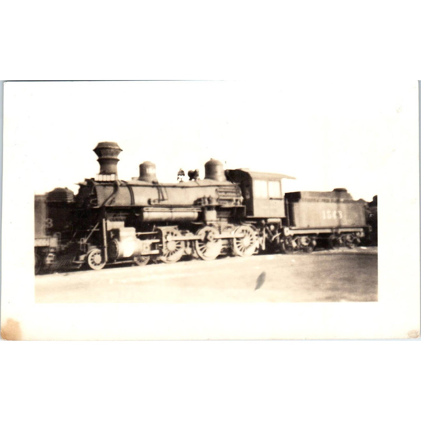 Antique Postcard RPPC Union Pacific Railroad Locomotive Pocatello Idaho 1920 SE8