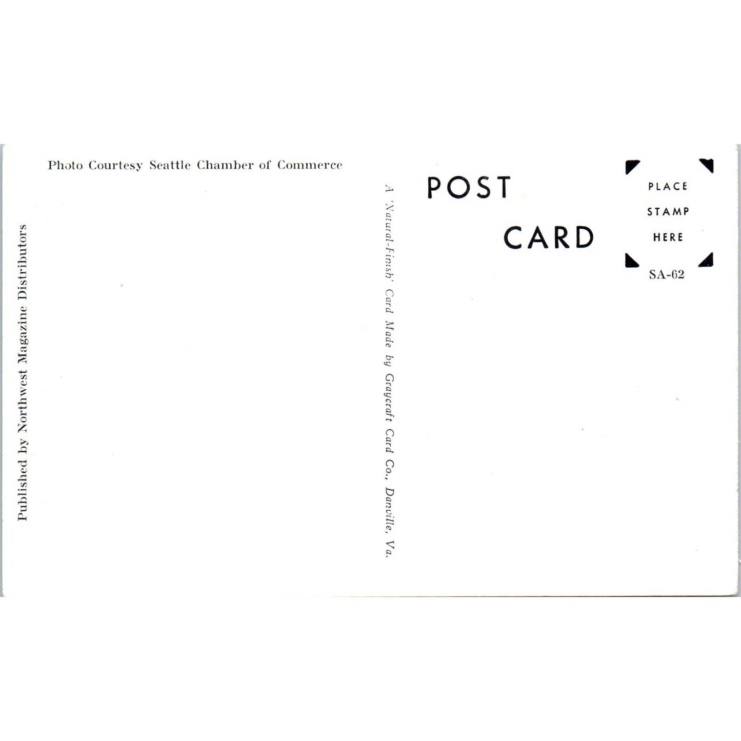 Moonlight on the Tongass Narrows RPPC Alaska Original Postcard TK1-29