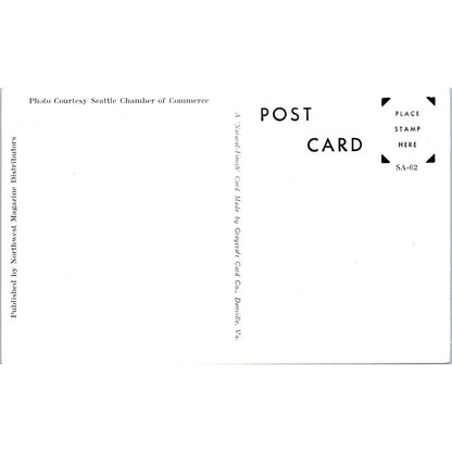 Moonlight on the Tongass Narrows RPPC Alaska Original Postcard TK1-30