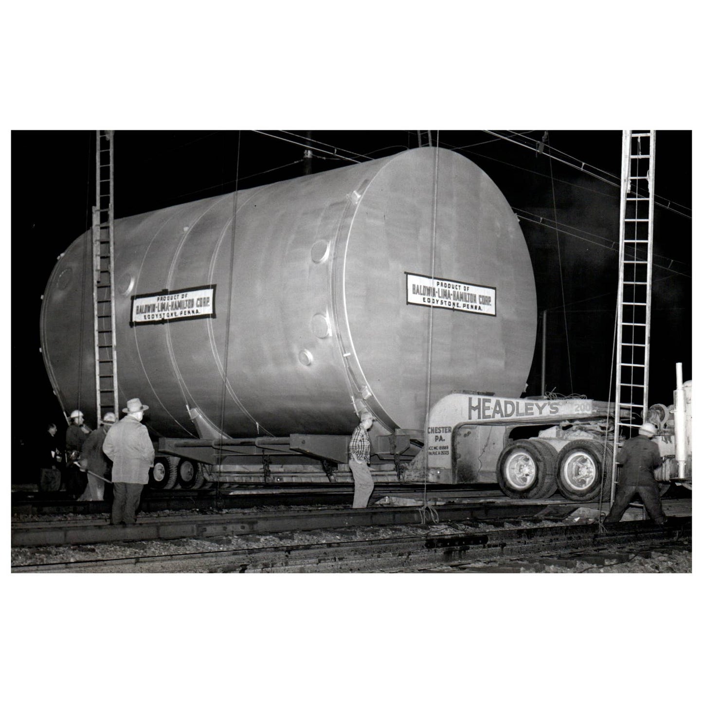 c1960 Original Press Photo Chester PA Reactor Baldwin-Lima-Hamilton Corp TJ7-1