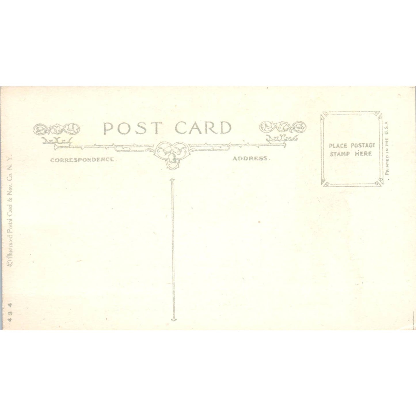 1917 WWI US Army Christmas Greeting Original Postcard TK1-25