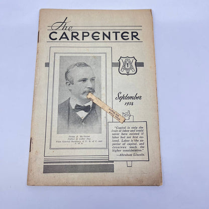 1938 September The Carpenter Magazine Vol. LVIII No. 9 TF2