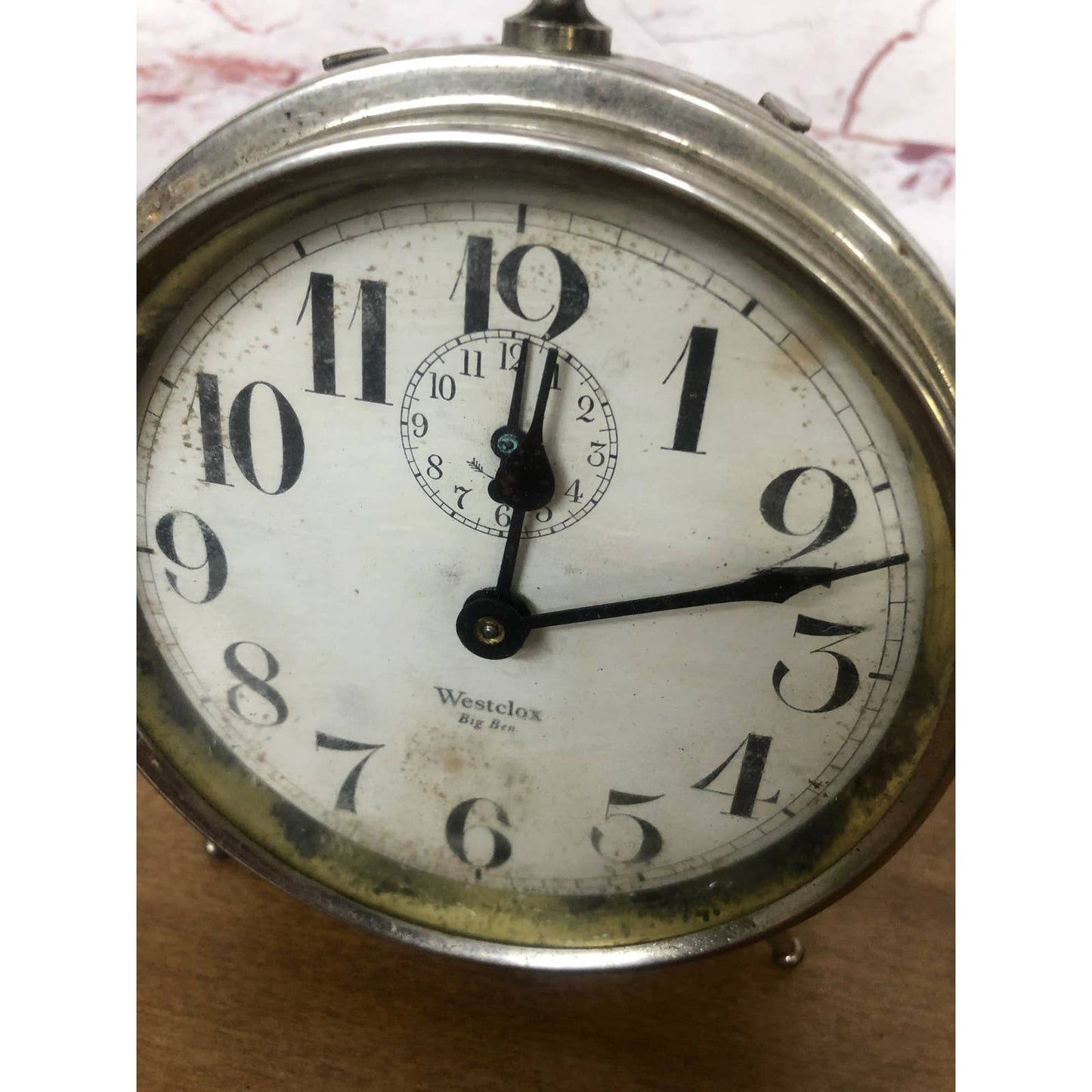 Vintage 211 Luminous Westclox USA Big Ben Alarm Clock La Salle IL Untested TH4