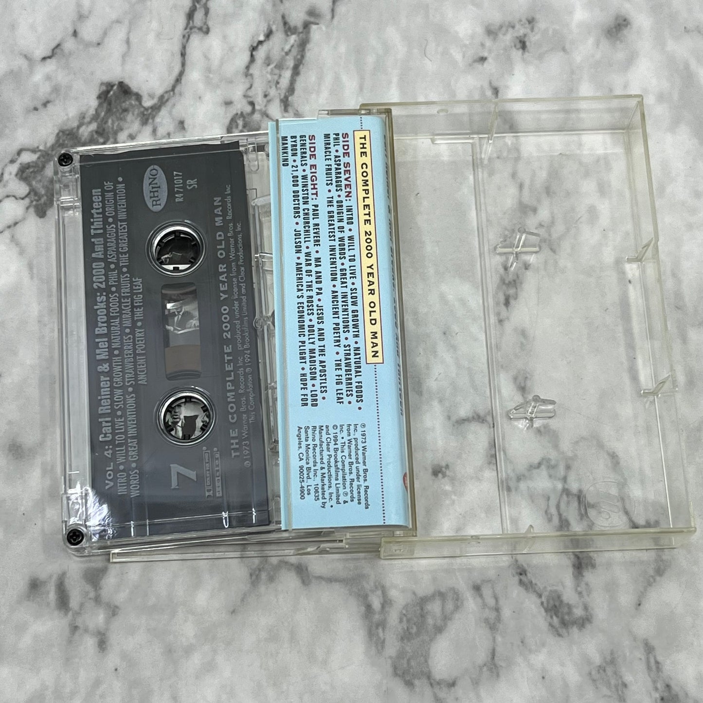 Carl Reiner And Mel Brooks - 2000 And Thirteen Cassette Tape TH9-T1-35