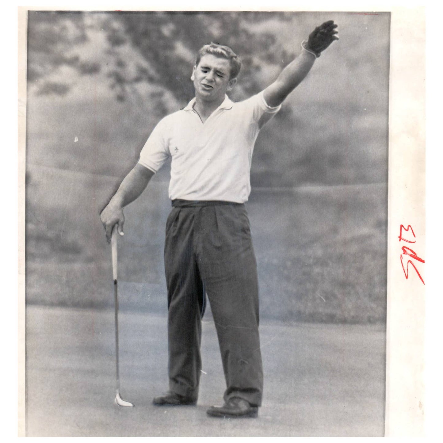 1963 Press Photo Golf Dean Refram Golfer National Open 7x9" AD2