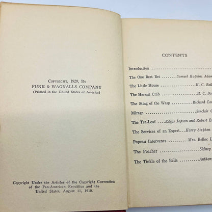 1929 World's Best 100 Detective Stories Funk & Wagnalls Complete Vol. 1-10 TA9