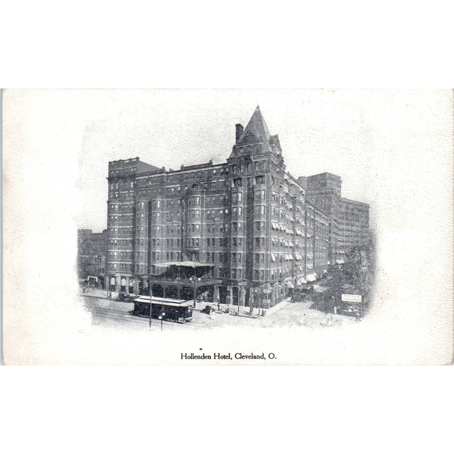 Antique Postcard Hollenden Hotel Cleveland OH TD8-O2