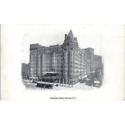 Antique Postcard Hollenden Hotel Cleveland OH TD8-O2