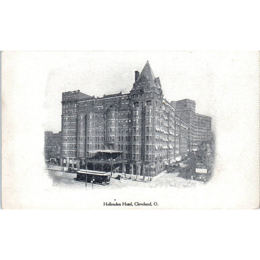 Antique Postcard Hollenden Hotel Cleveland OH TD8-O2
