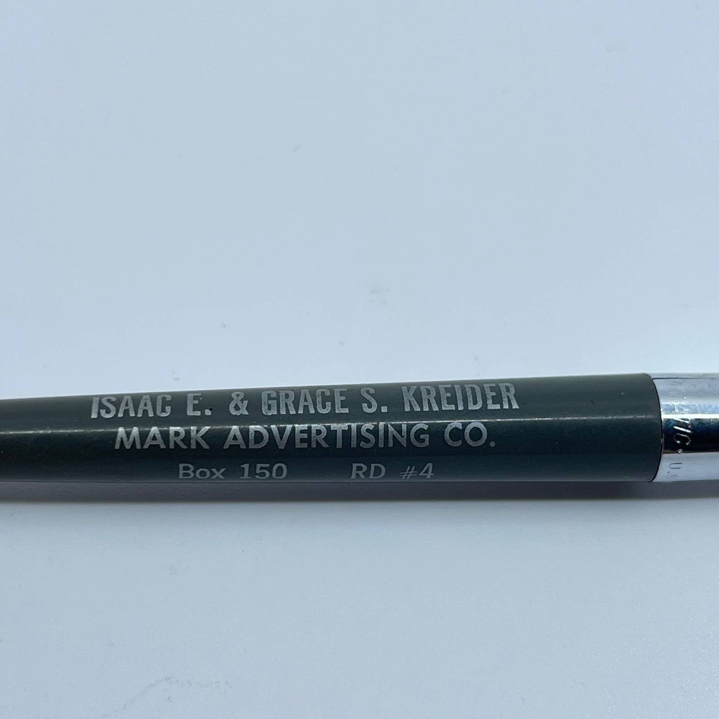 VTG Advertising Pen Isaac E & Grace Kreider Mark Advertising Manheim PA SC3