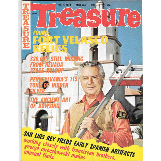 Treasure Magazine - Treasure Hunting Gold Mining Metal Detecting April 1973 M4
