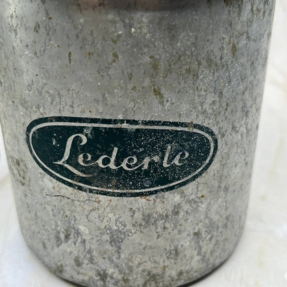 Vintage 1950s Lederle Targot For Mastitis Tin Cup Scoop 4.5” TC5