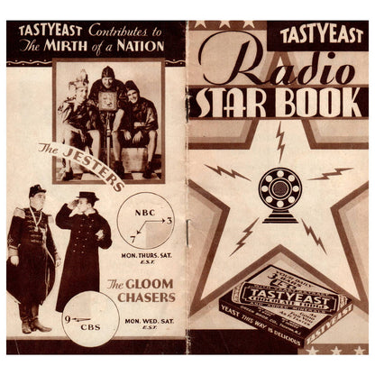 1930s Tastyeast Radio Star Booklet Ford Bond Louis Dean Dwight Latham SE4